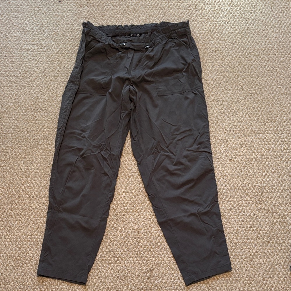 Athleta Dark Gray paper bag